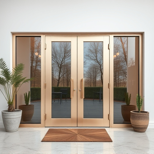 glass doors