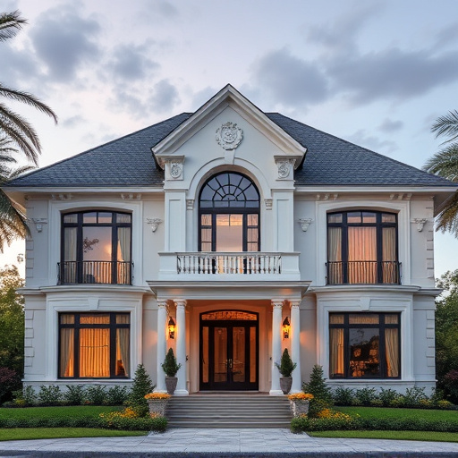 luxury house exterior
