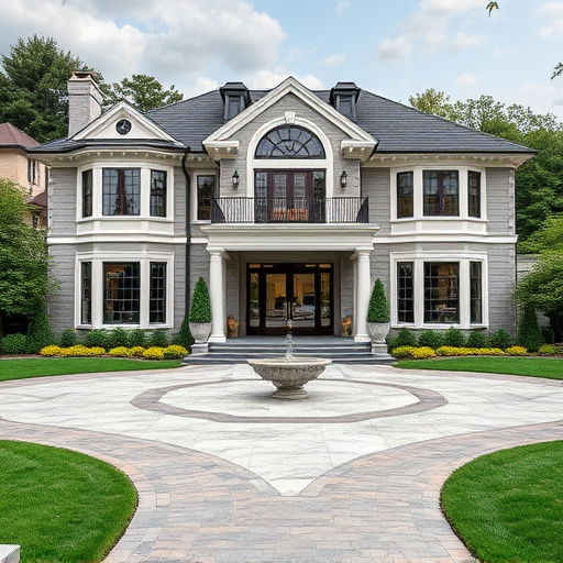 luxury house exterior