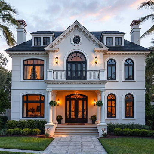 luxury house exterior