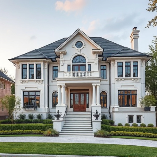 luxury house exterior