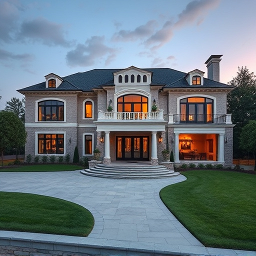 luxury house exterior