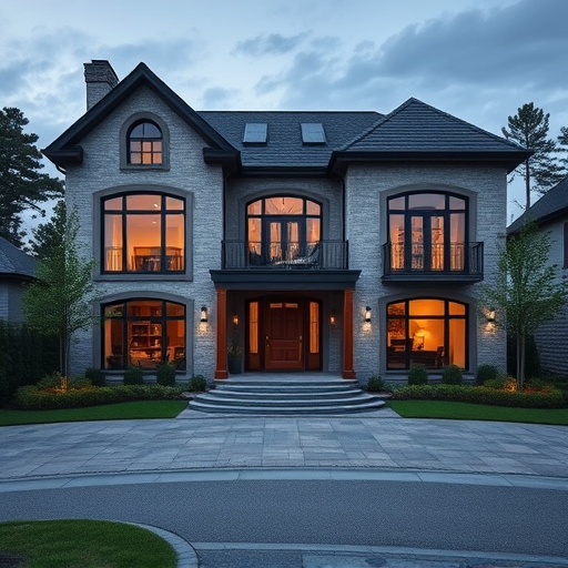 luxury house exterior