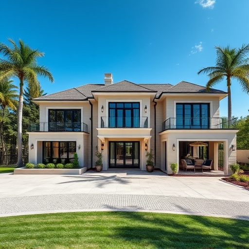 luxury house exterior
