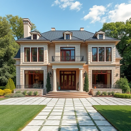 luxury house exterior