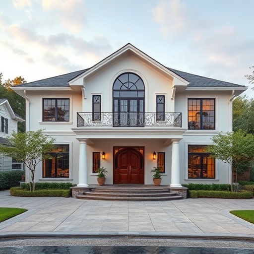 luxury house exterior