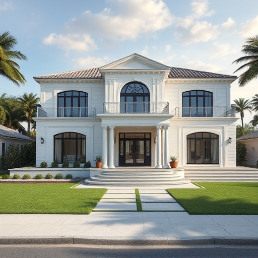 luxury house exterior