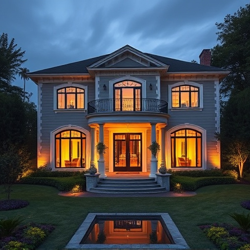 luxury house exterior