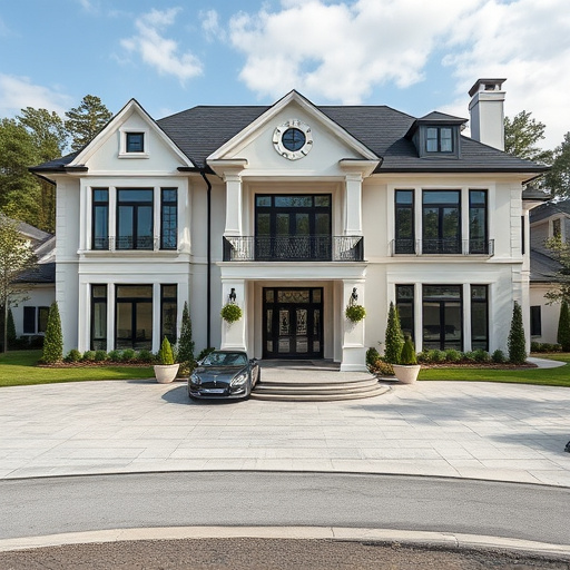 luxury house exterior