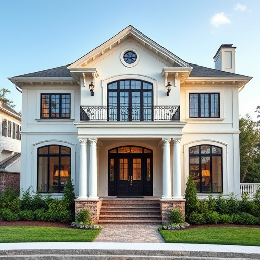 luxury house exterior