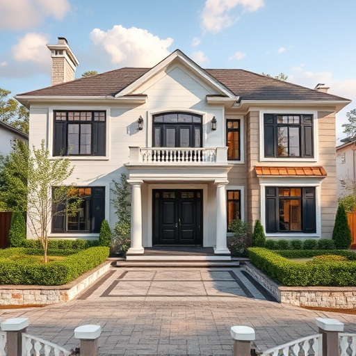 luxury house exterior