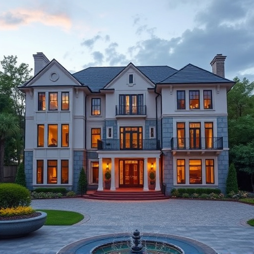 luxury house exterior