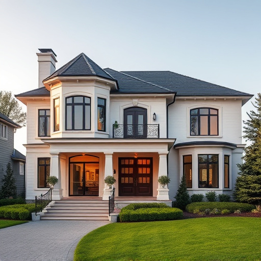 luxury house exterior