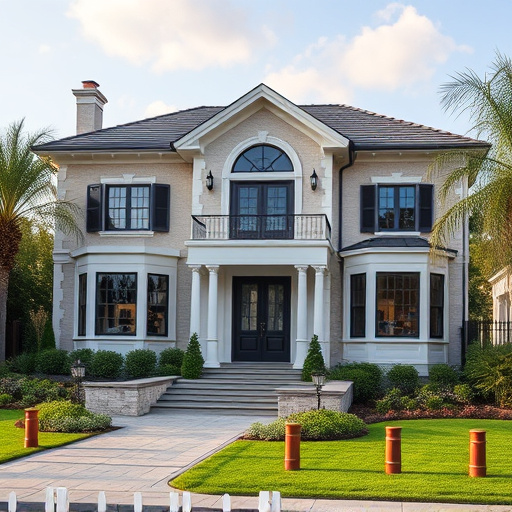 luxury house exterior