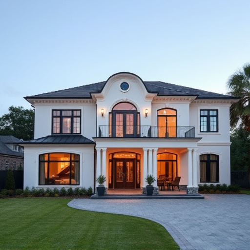 luxury house exterior