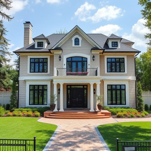 luxury house exterior