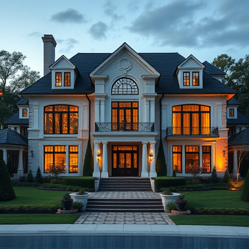 luxury house exterior