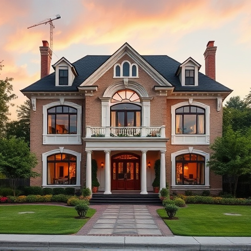 luxury house exterior