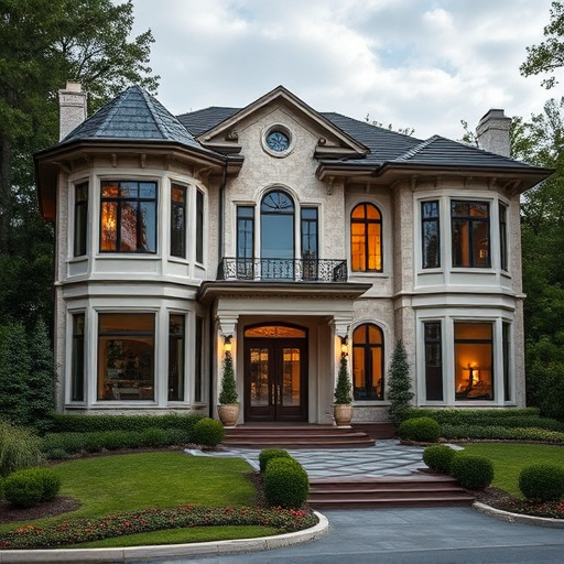 luxury house exterior