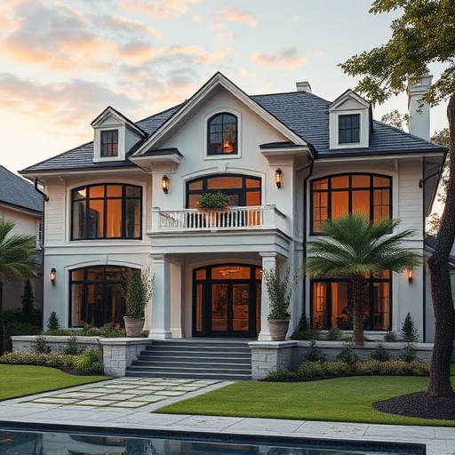 luxury house exterior