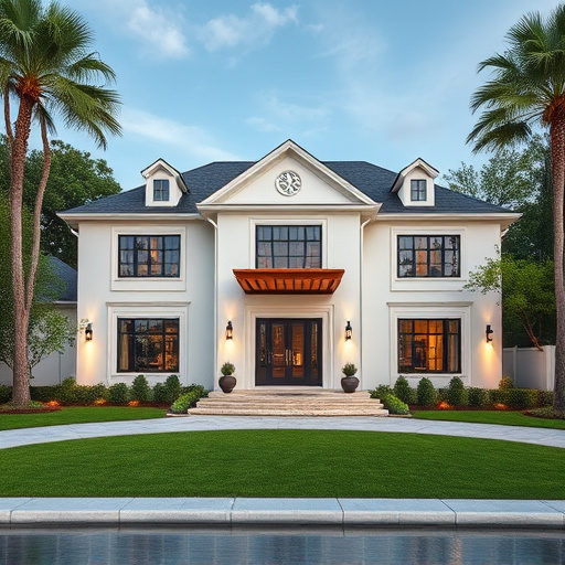 luxury house exterior