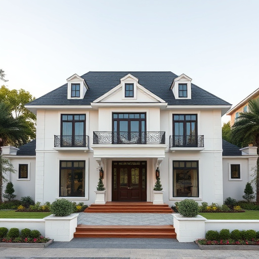 luxury house exterior