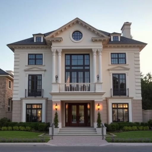 luxury house exterior