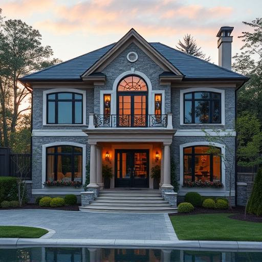 luxury house exterior