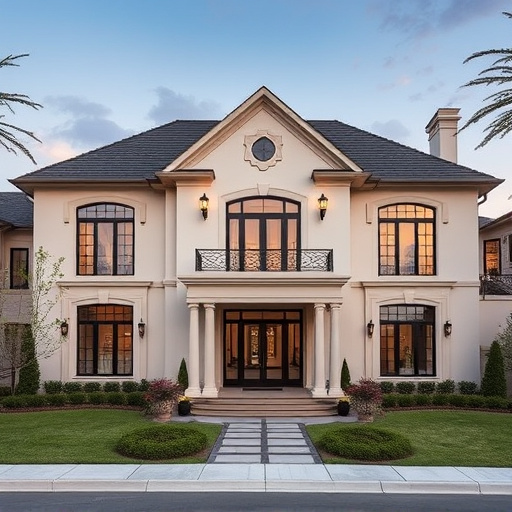 luxury house exterior