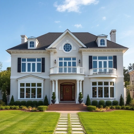 luxury house exterior