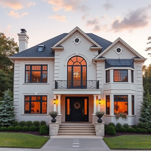 luxury house exterior