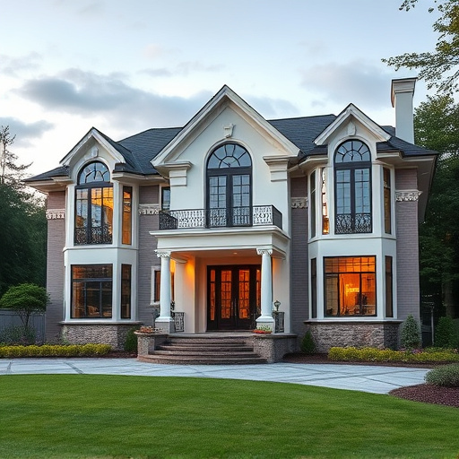 luxury house exterior