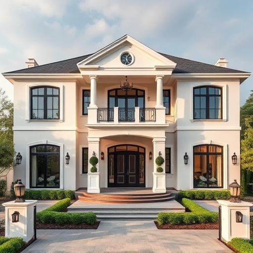 luxury house exterior