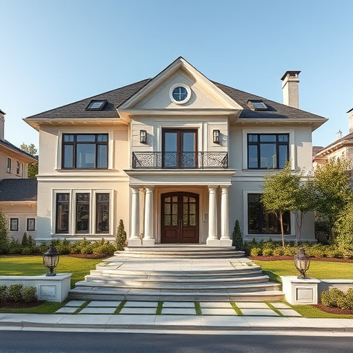 luxury house exterior