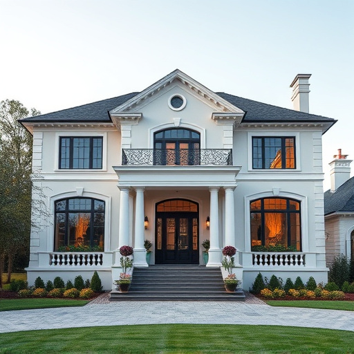 luxury house exterior