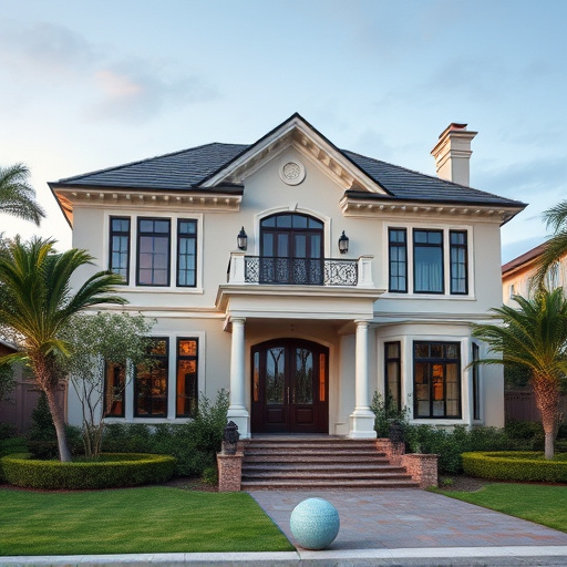 luxury house exterior