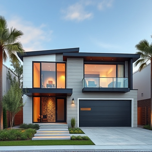 modern home exterior