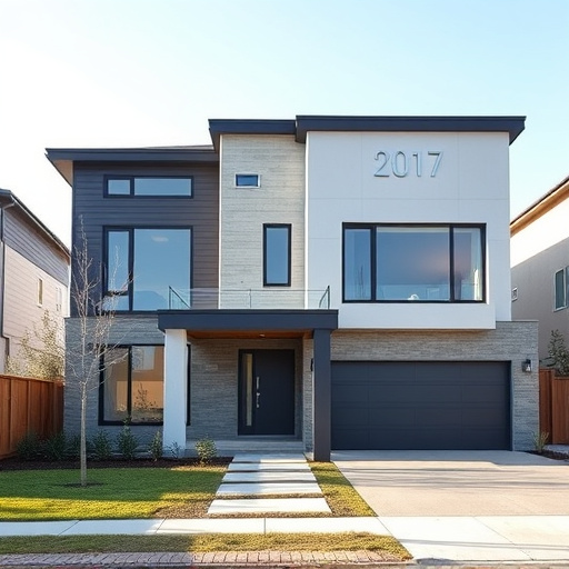 modern home exterior