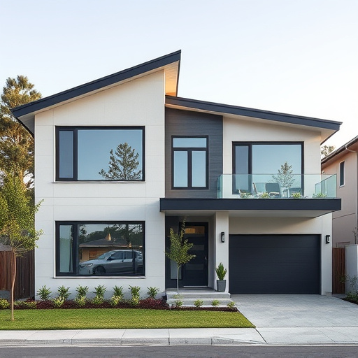 modern home exterior