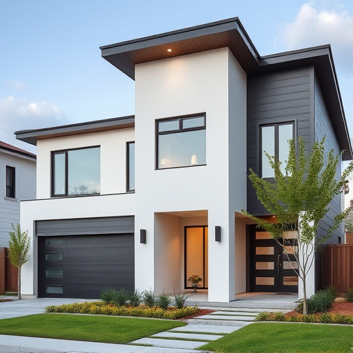 modern home exterior