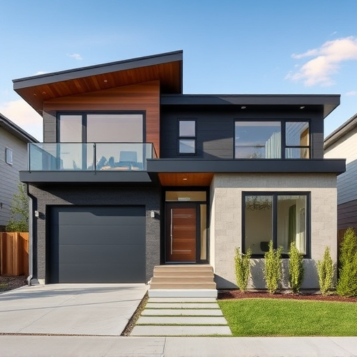 modern home exterior