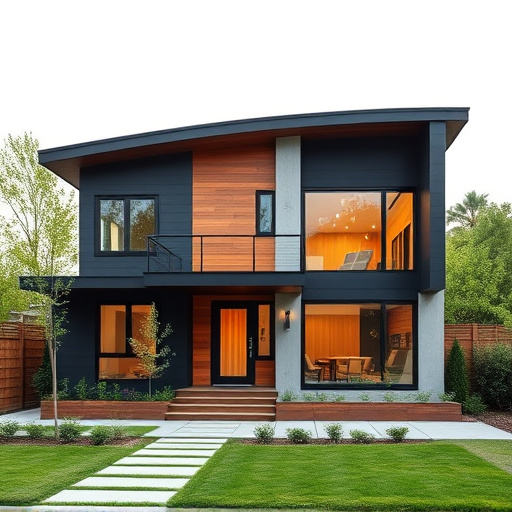 modern home exterior