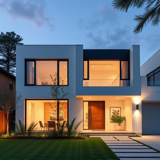 modern home exterior