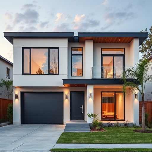 modern home exterior