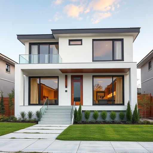 modern home exterior