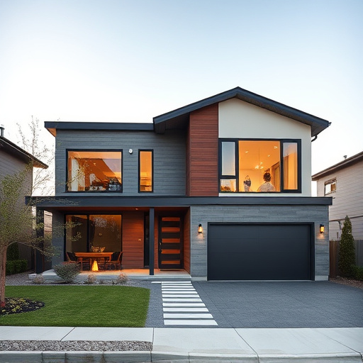 modern home exterior
