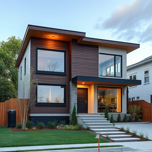 modern home exterior