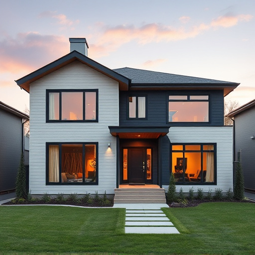 modern home exterior