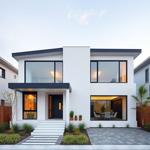 modern home exterior