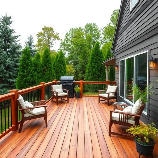 outdoor deck